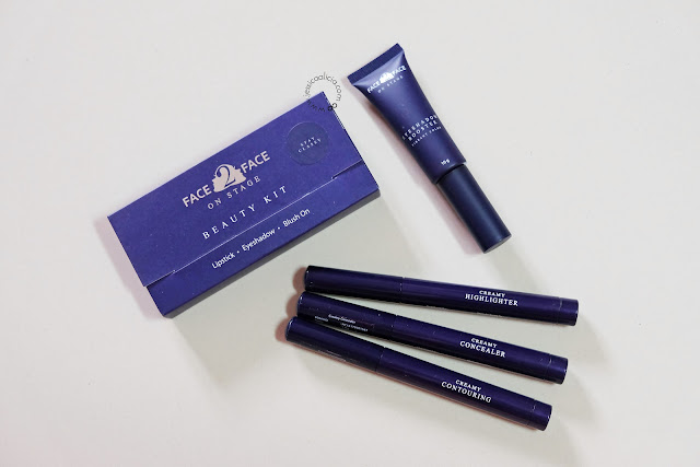 Review : Face2Face Cosmetics On Stage Series by Jessica Alicia